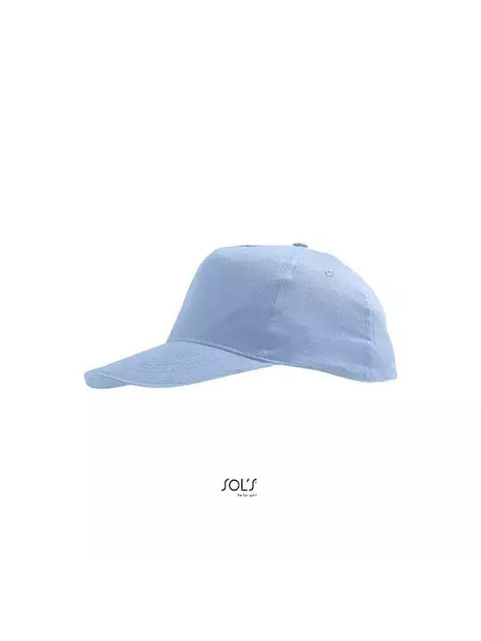 Sol's Παιδικό Καπέλο Jockey Υφασμάτινο Sunny Γαλάζιο