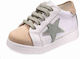 Gorgino Beige Baptism Leather Sneakers