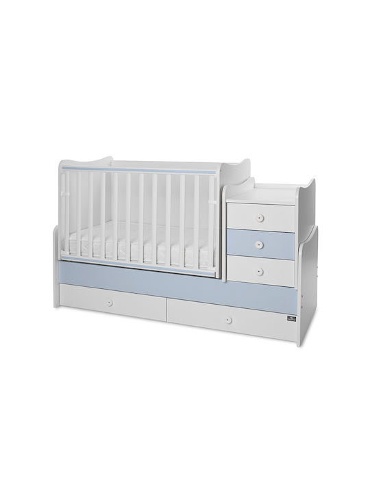 Lorelli Babybett Multifunktional Maxi Plus Weiß für Matratze 62x160cm