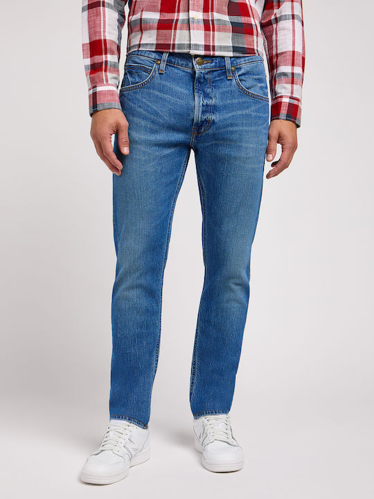 Lee Men's Jeans Pants with Slim Tapered Fit Blue