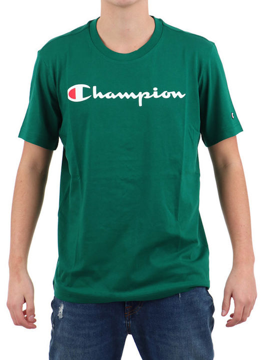 Champion Herren T-Shirt Kurzarm Grün