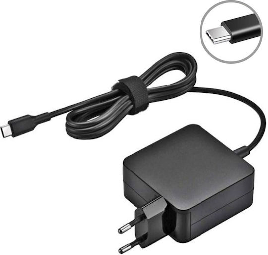 ATC USB-C Universal Φορτιστής Laptop 65W 5V 1.5A με Αντάπτορα Τροφοδοσίας
