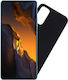 Volte-Tel Back Cover Σιλικόνης με Λουράκι Μαύρο (Poco F5 Pro)