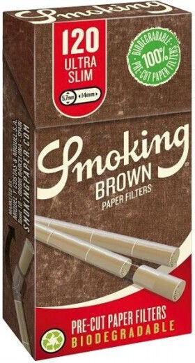 Smoking Brown Ultra Slim 120 Φιλτράκια