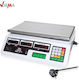 Dema Electronic Professional Scale with Weighing Capacity of 40kg and Division 2gr