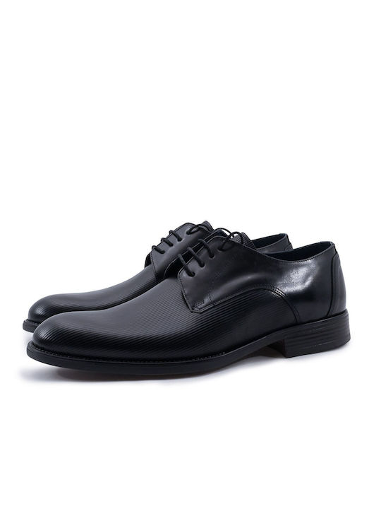 Antonio Shoes Men's Leather Dress Shoes Black