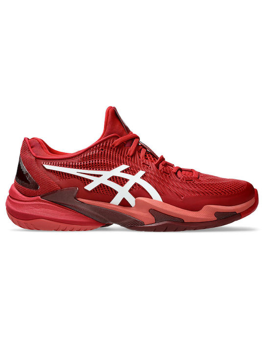 ASICS Court FF 3 Novak Men's Tennis Shoes for All Courts Red