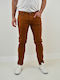 Pantaloni Chino Tabac Brown