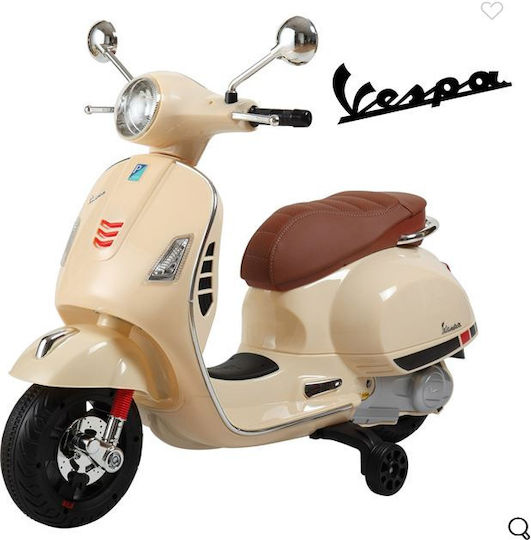 Παιδική Vespa Ηλεκτροκίνητη 6 Volt Μπεζ