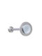 Anartisi Holdback Wall made of Metal Silver 1pcs