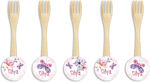 Forks Party 8pcs PINK75110