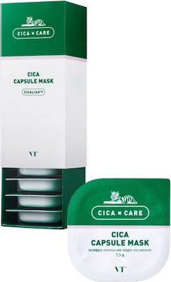 VT Cosmetics Cica Mască de Față pentru Curățare / Hidratare cu Argilă și Ceai Verde 10buc 7.5gr