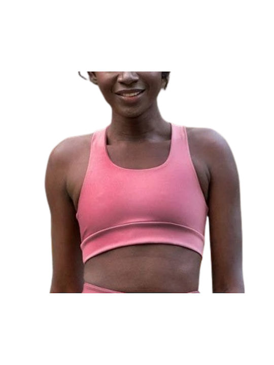 Lismina Women's Bra without Padding Pink