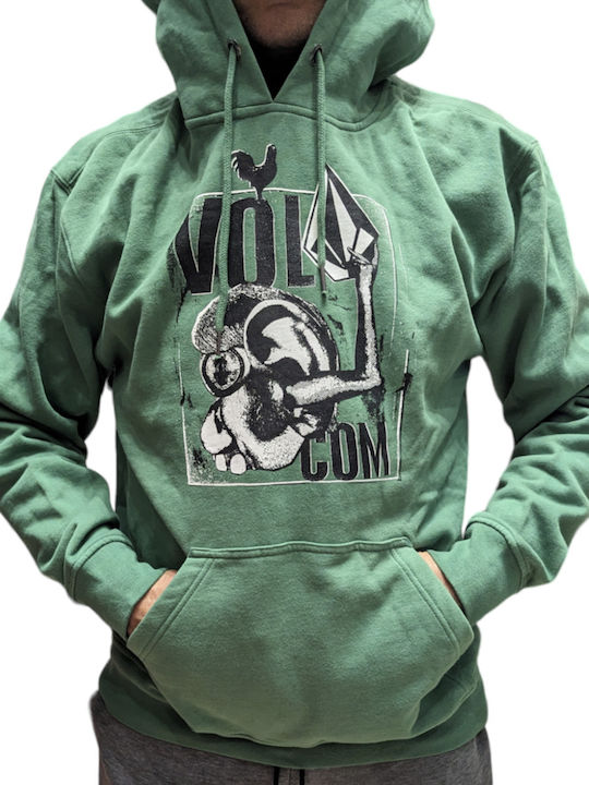 Volcom Men's Sweatshirt with Hood Physical