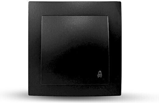 Geyer Buton Clopoțel în culoarea Negru 24381012