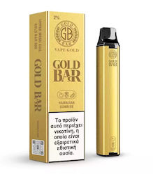 Gold Bar Disposables E-Cigarette 600 Puffs Gold...