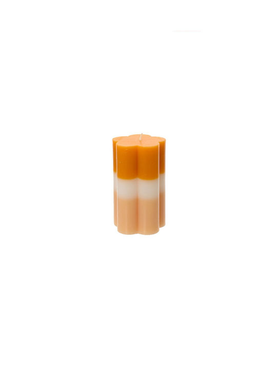 Kaemingk Scented Candle Orange 7x12cm 1pcs