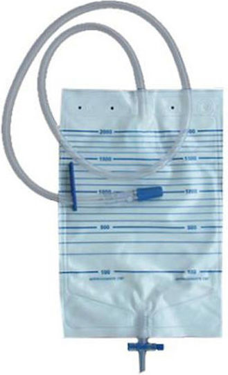 Colector de Urină Cure 2000ml cu Supapă și Robinet Sterilizat 05.10.040.00 (1 Bucată)