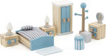 Viga Polarb Dollhouse Set de mobilier pentru casa de păpuși Dormitor