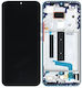 Xiaomi Οθόνη mit Touch-Mechanismus und Rahmen für Xiaomi Redmi Note 10 Lite (Blau)