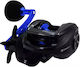 Oceanic Enyo DC3 Left Handed Fishing Reel for Tai Rubber, Vertical and Baitcasting