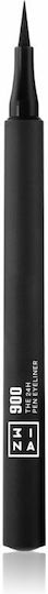 3INA Eyeliner Stilou Waterproof Negru 1.2ml