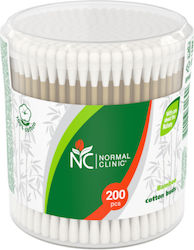 Normal Clinic Ωτοκαθαριστές Bamboo Κουτί 200τεμ (3-36312)