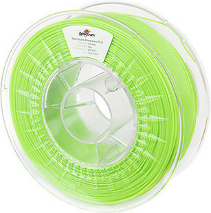Spectrum PLA 3D Printer Filament 1.75mm Fluorescent Green 1kg 80018 1τμχ (Spool)