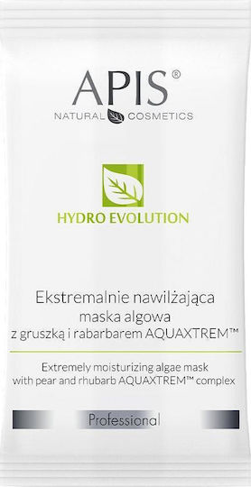 Apis Apis_hydro Evolution Mască de alge hidratantă Mască de alge extrem de hidratantă cu pere și rubarbă 20g