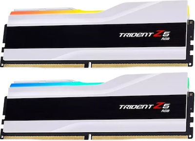 G.Skill Trident Z5 RGB 48GB DDR5 RAM with 2 Modules (2x24GB) and 8400 Speed for Desktop