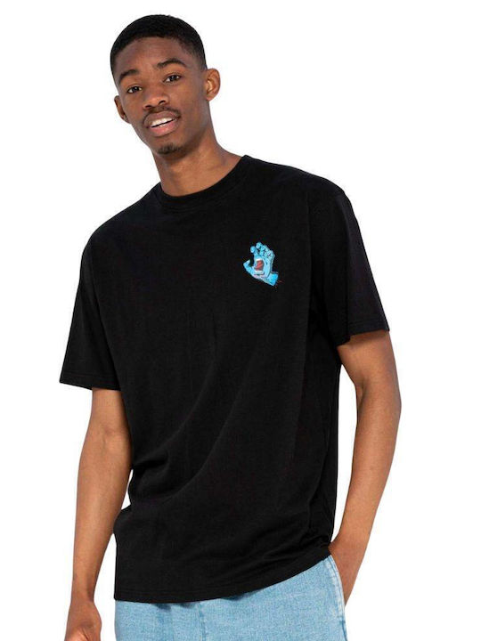 T-shirt Μαύρο
