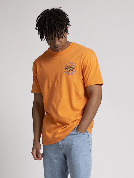 Santa Cruz Мъжко Тениска с Къс Ръкав Оранжев