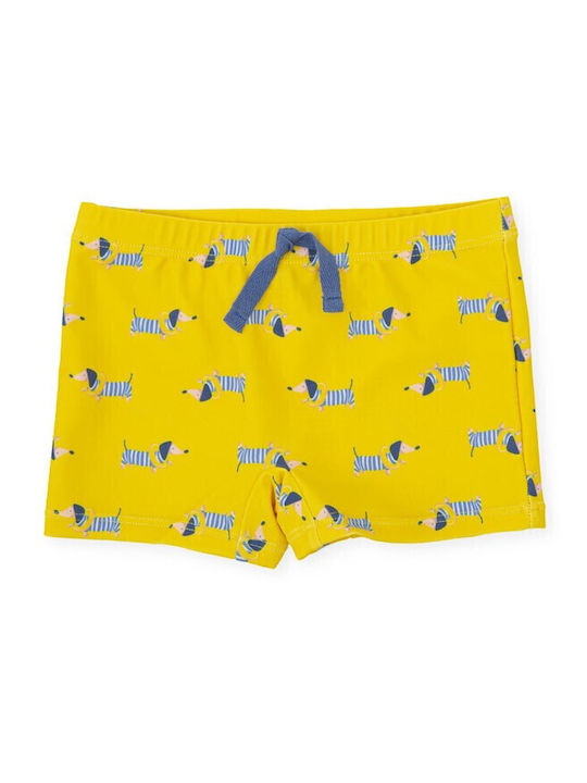 Tutto Piccolo Kids Swimwear Swim Shorts Yellow