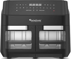 Turbotronic Multifunktionskocher 2400W mit Kapazität 12Es Schwarzer