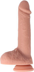 Virgite Realistisches Dildo mit Hoden und Saugnapf Fleisch 22cm