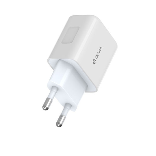 Devia Φορτιστής Χωρίς Καλώδιο GaN 30W Power Delivery Λευκός (RCE-3005CL)