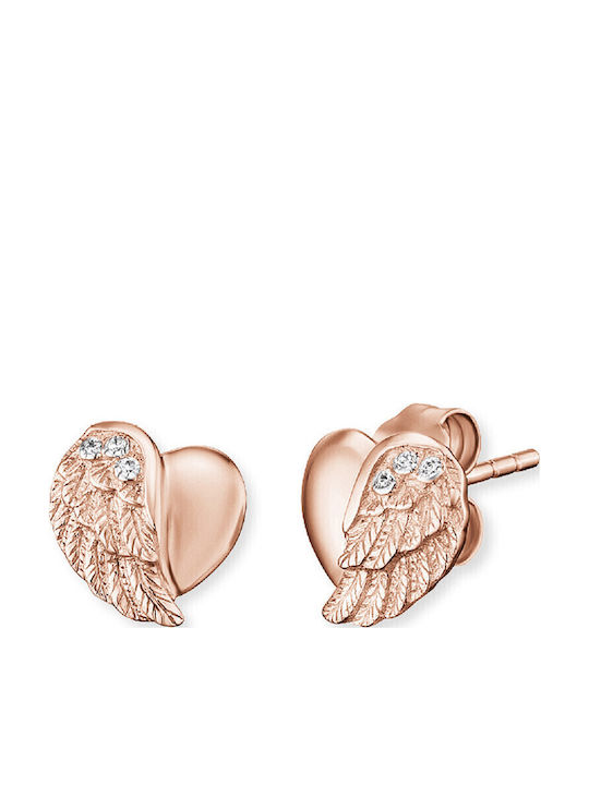 Engelsrufer Silver Stud Earrings Gold Plated