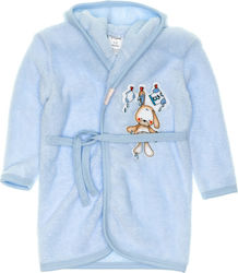 Ramel Kinder Bademantel Winterlich Blue Blue Comfy