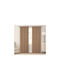 Chios Hellas Vorhang mit Grommet Beige 260x140cm