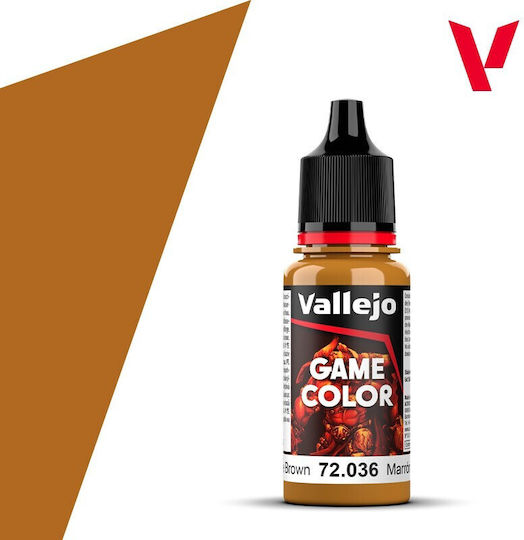 Acrylicos Vallejo Model Making Paint Bronze Brown Color Code: N/a 18ml