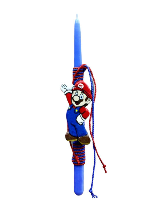 Λαμπάδα Super Mario Στρογγυλή Mario