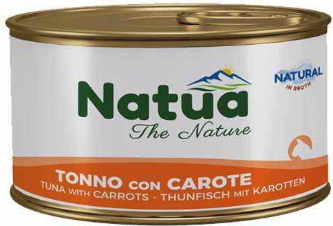 Natua Υγρή Τροφή για Ενήλικες Γάτες σε Κονσέρβα με Τόνο 85gr