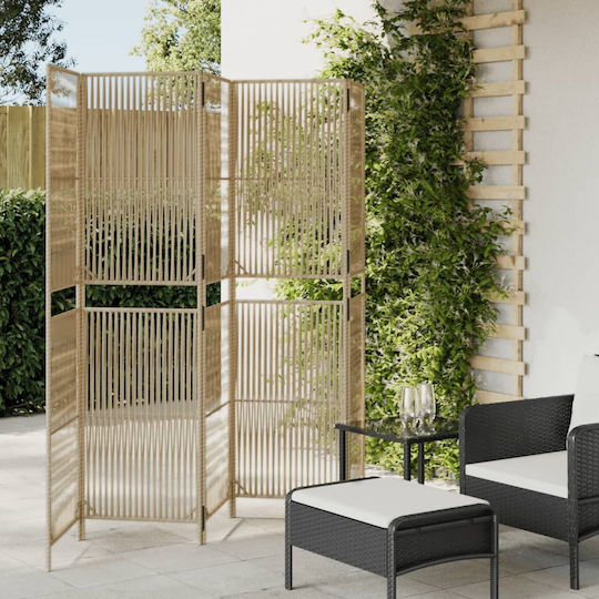 vidaXL Декоративен Параван Платнен 245x180см