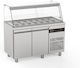 Inomak Zenobia Commercial Salad Refrigerator with 2 Doors L134.2xD70xH131.7cm