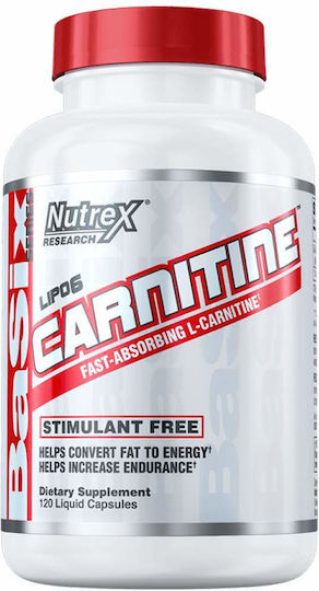 Nutrex Lipo 6 с Карнитин 655мг L-карнитин 120 софтджел