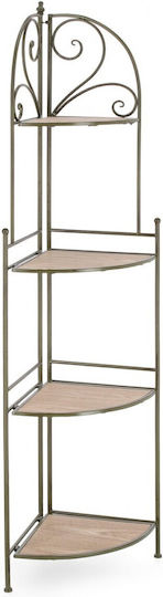 Eckbibliothek Guenda Dunkelgrün 48x35x165,5cm