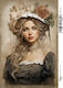 CHeirokamoto Tissue paper Decoupage Beige