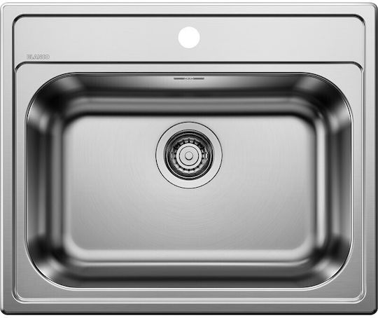 Blanco 525323 Ένθετος Inox Brushed Μ60xΠ50cm Γκρι Blanco 525323 Ένθετος Inox Brushed Μ60xΠ50cm Γκρι