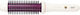 Andowl Ceramic Electric Brush with Air for Straightening and Curls