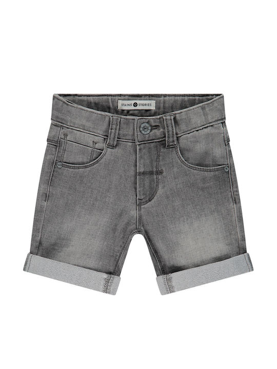 Babyface Șort/Salopetă Copii Denim Gri